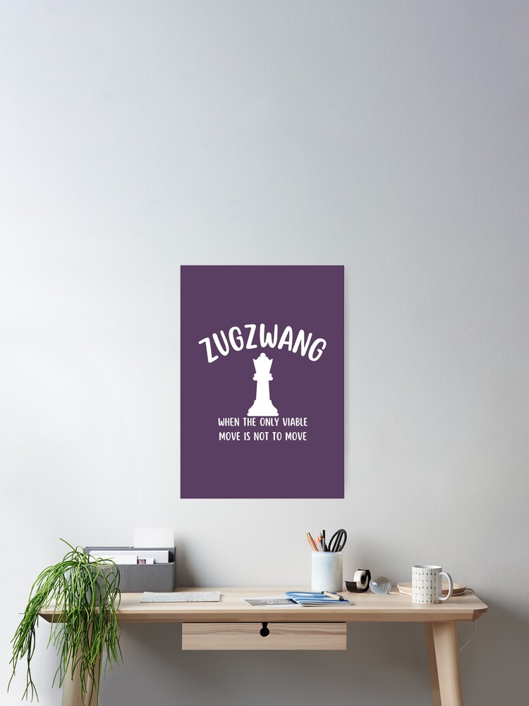 Zugzwang - Chess quote Essential T-Shirt for Sale by yoshra