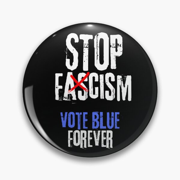 Item preview, Stop Fascism Political Modern Text Grunge Design designed and sold by EarthArtDesigns.