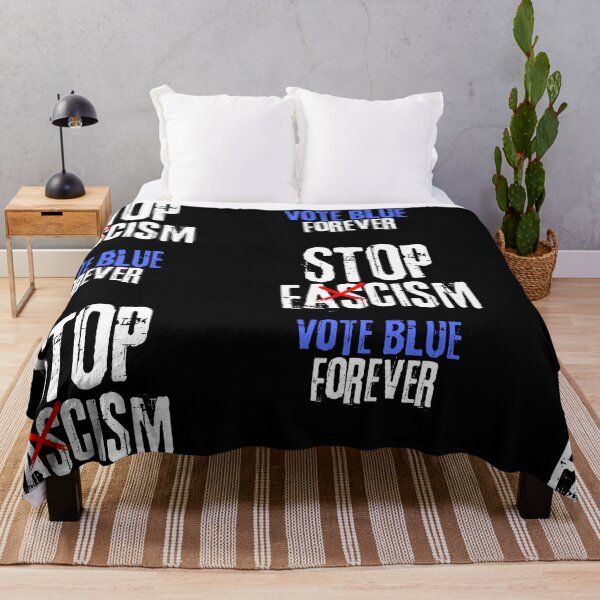 Item preview, Stop Fascism Political Modern Text Grunge Design designed and sold by EarthArtDesigns.
