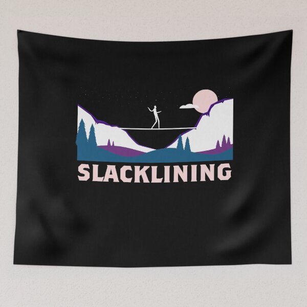Item preview, Slacklining Slackline Slackliners designed and sold by MooonTees.