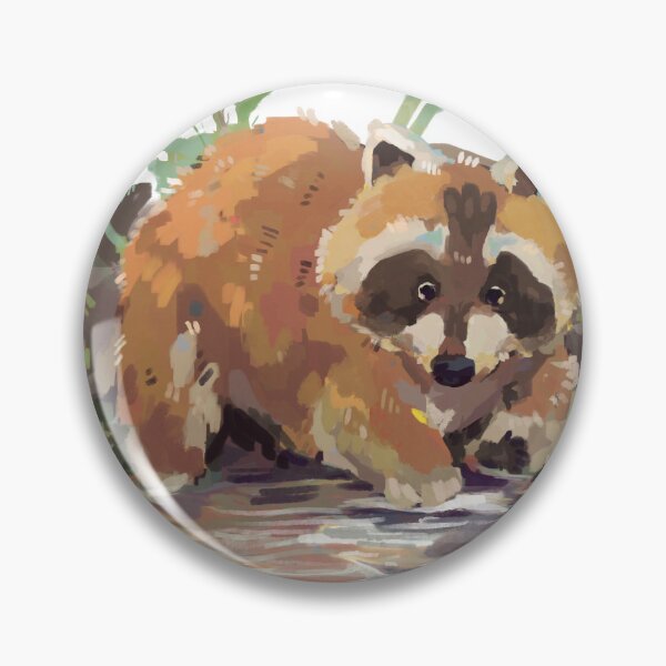 Item preview, Narcissus the Racoon designed and sold by steamedeggs.