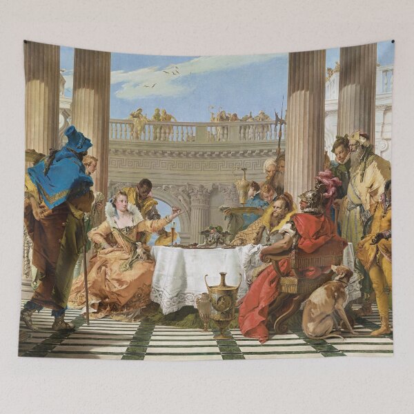 Item preview, The Banquet of Cleopatra by Giambattista Tiepolo (1744) designed and sold by allhistory.