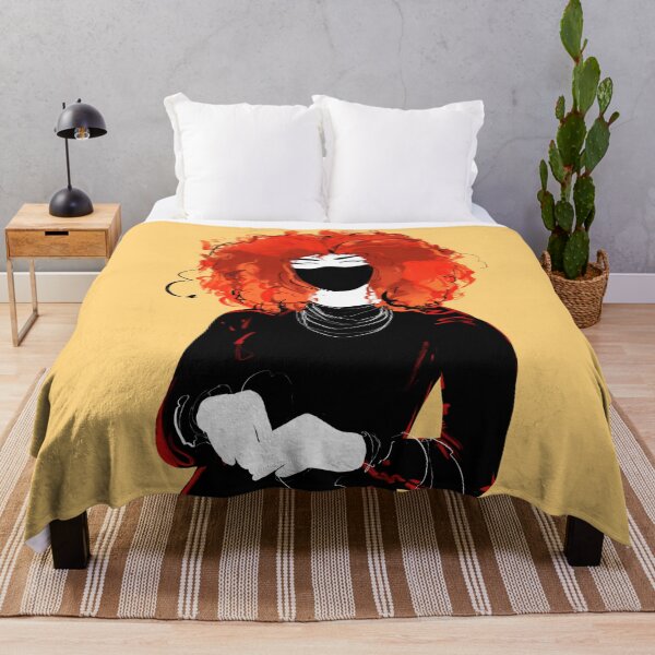 Item preview, Elegant redhead with face mask designed and sold by Rickard Bengtsson.