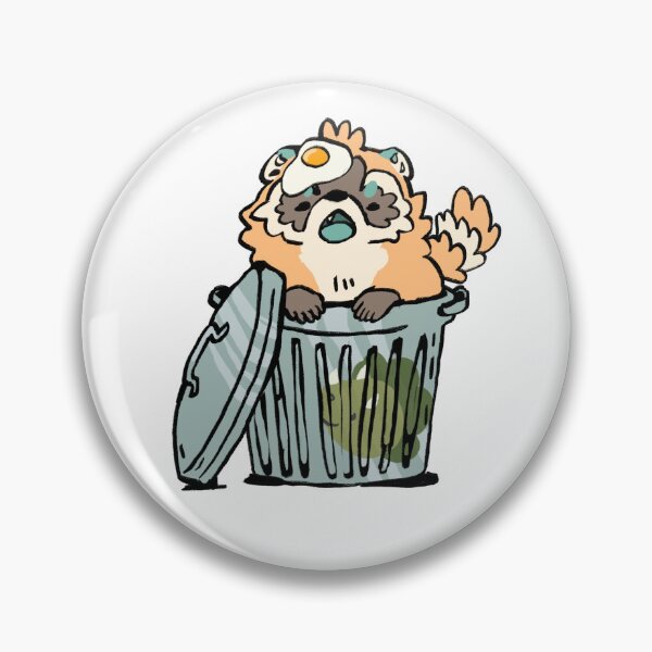 Item preview, Steamed Eggs Racoon Mascot designed and sold by steamedeggs.