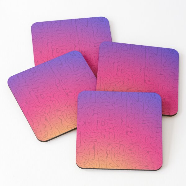 Item preview, Instagram gradient wavy grid designed and sold by rodentpad.