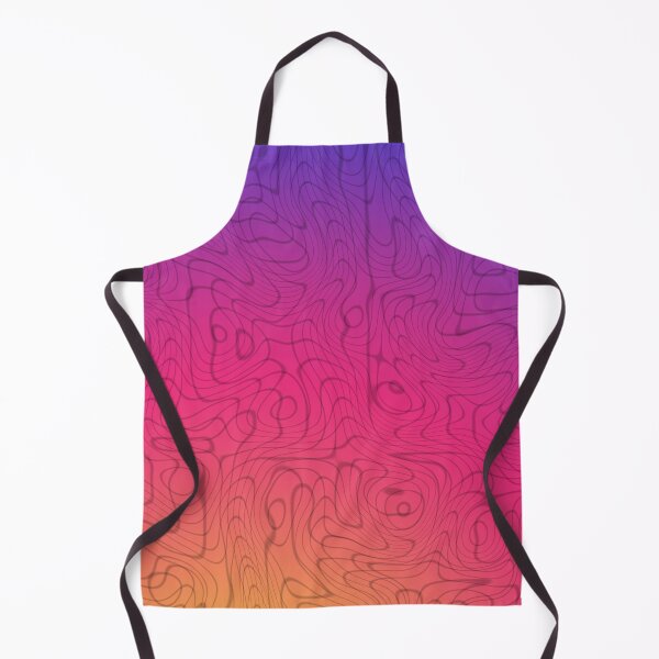 Item preview, Instagram gradient wavy grid designed and sold by rodentpad.