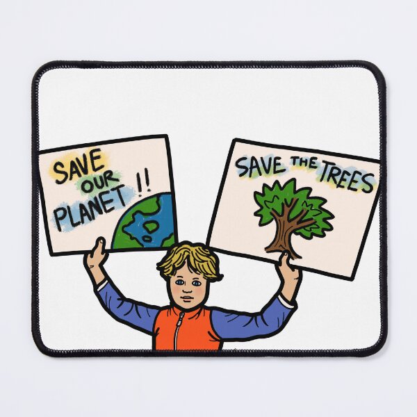 Item preview, Save the planet. Save the trees. Climate change. designed and sold by Nalidsa Sukprasert.