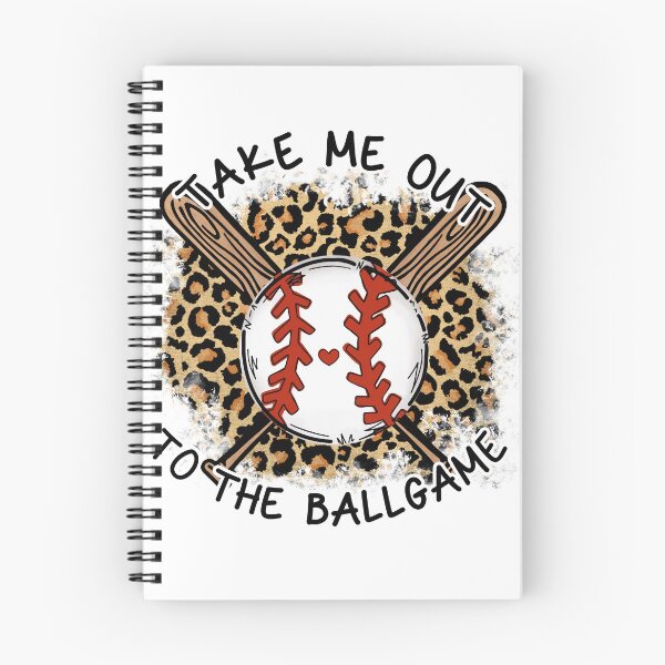Item preview, Mom Baseball - Take Me Out To The Ballgame - Leopard Design - Bleached Distressed Leopard Take me out to the ballgame sports mom baseball shirt designed and sold by amazinGraphic.