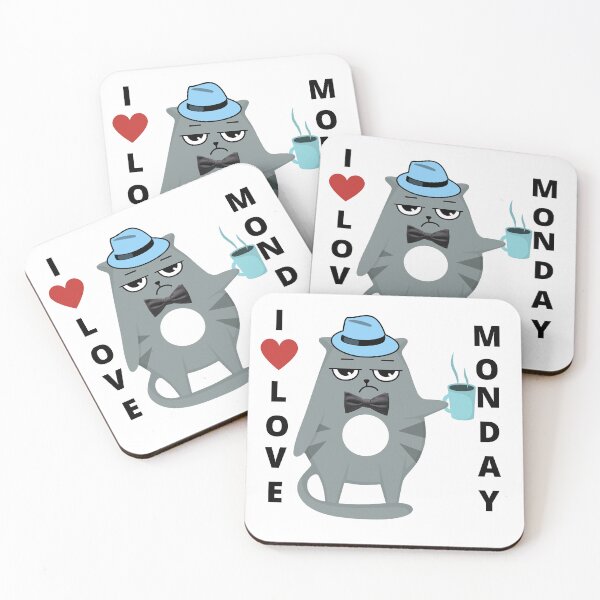 Item preview, I LOVE MONDAY designed and sold by DonaFada.