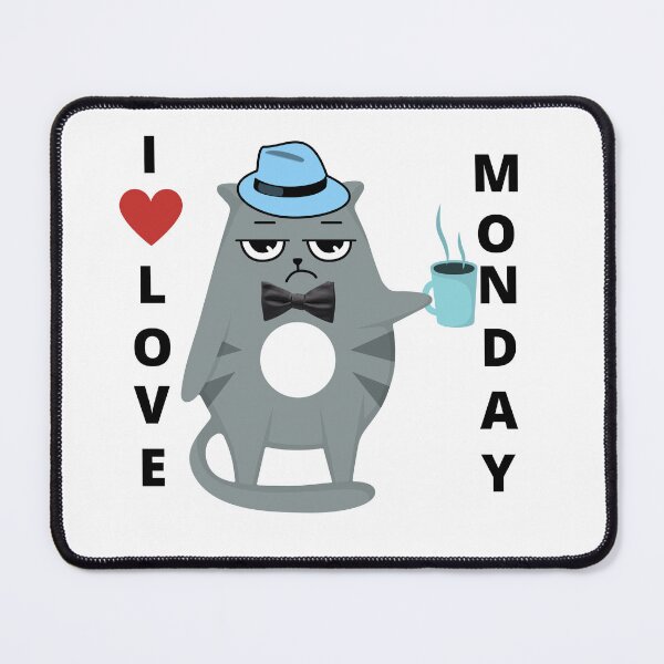 Item preview, I LOVE MONDAY designed and sold by DonaFada.