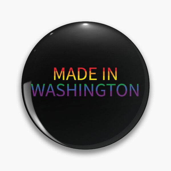Item preview, Rainbow LGBT Washington, US designed and sold by LoveIsColorful.