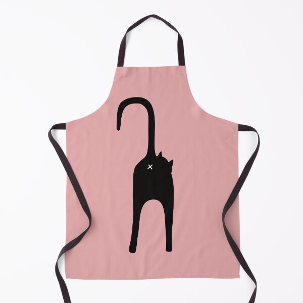 Artikelvorschau, Silhouette der schwarzen Katze von hinten entworfen und verkauft von knappidesign.