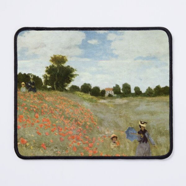 Item preview, Poppies the Claude Monet promenade, designed and sold by arthistory.