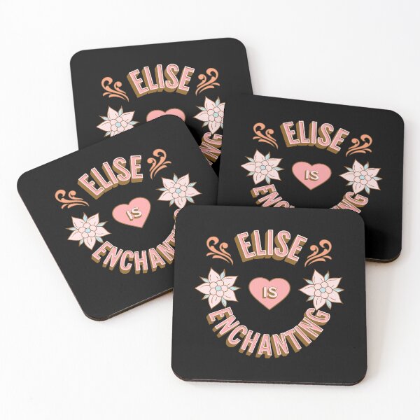 Item preview, Elise is Enchanting - First Names - Birthday Gifts - Alliteration Fans designed and sold by epicthoughts.