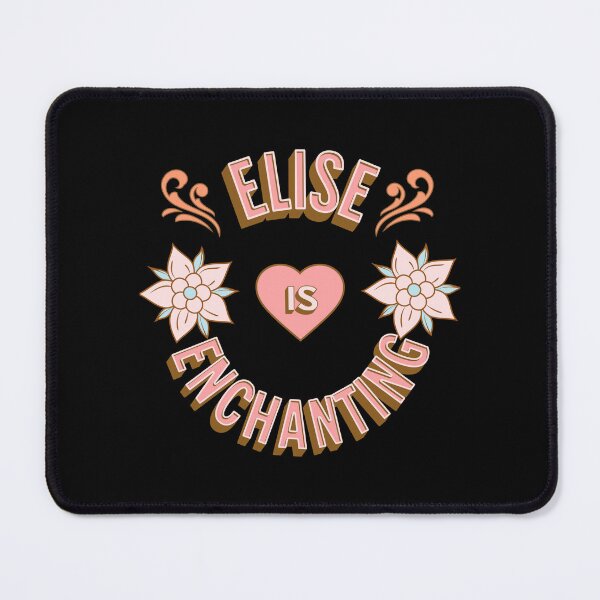 Item preview, Elise is Enchanting - First Names - Birthday Gifts - Alliteration Fans designed and sold by epicthoughts.