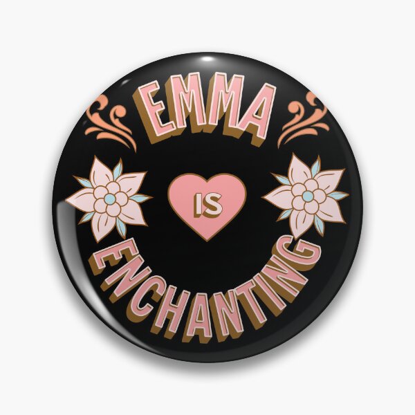 Item preview, Emma is Enchanting - First Names - Birthday Gifts - Alliteration Fans designed and sold by epicthoughts.