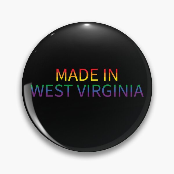 Item preview, Rainbow LGBT West Virginia, US designed and sold by LoveIsColorful.