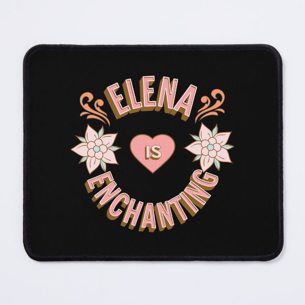 Item preview, Elena is Enchanting - First Names - Birthday Gifts - Alliteration Fans designed and sold by epicthoughts.
