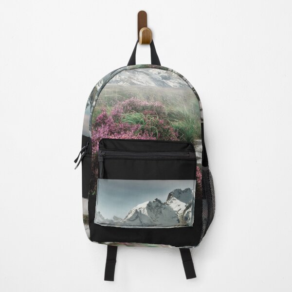 Item preview, Mountain landscape with snow white mountains designed and sold by Bela Ambrus.