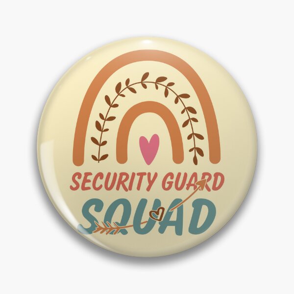 Item preview, Security Guard Squad Rainbow Quote Gift Idea For Men and Womens - Funny Security Guard designed and sold by Mmmm3344.