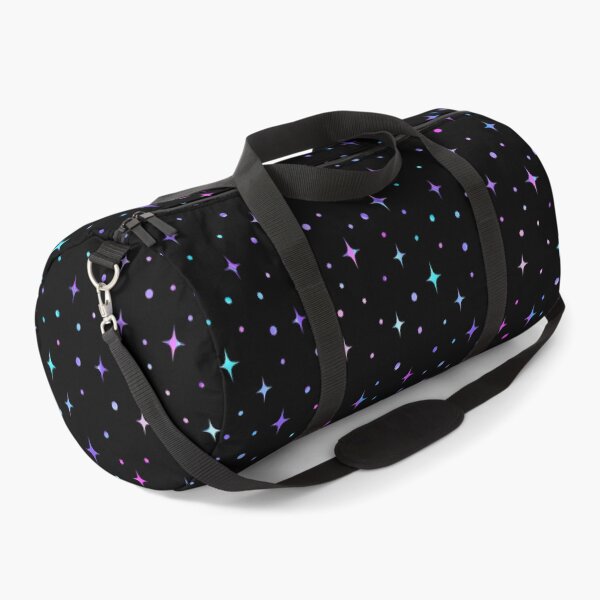 Item preview, Holo Stars Pattern on Black Background designed and sold by Creative Wolf Design.