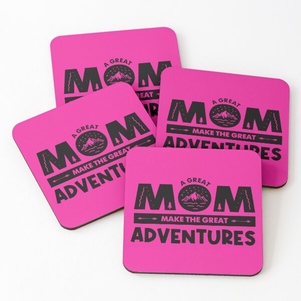 Item preview, A Great Mom Make The Great Adventures designed and sold by Mala Rock ⭐⭐⭐⭐⭐.