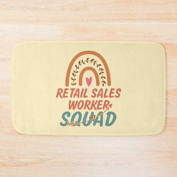 Item preview, Retail Sales Worker Squad Rainbow Quote Gift Idea For Men and Womens - Funny Retail Sales Worker designed and sold by Mmmm3344.