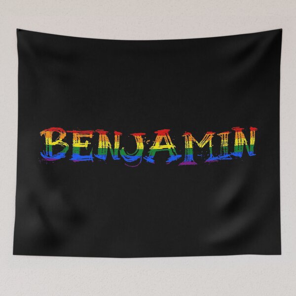 Artikelvorschau, Männer Regenbogenname schwuler Benjamin entworfen und verkauft von LoveIsColorful.