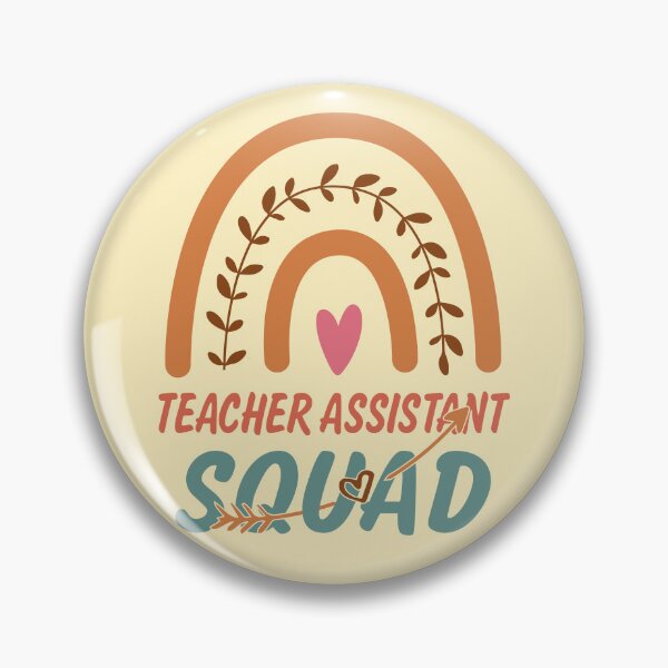 Artikelvorschau, Teacher Assistant Squad Rainbow Quote Geschenkidee für Männer und Frauen - Funny Teacher Assistant entworfen und verkauft von Mmmm3344.