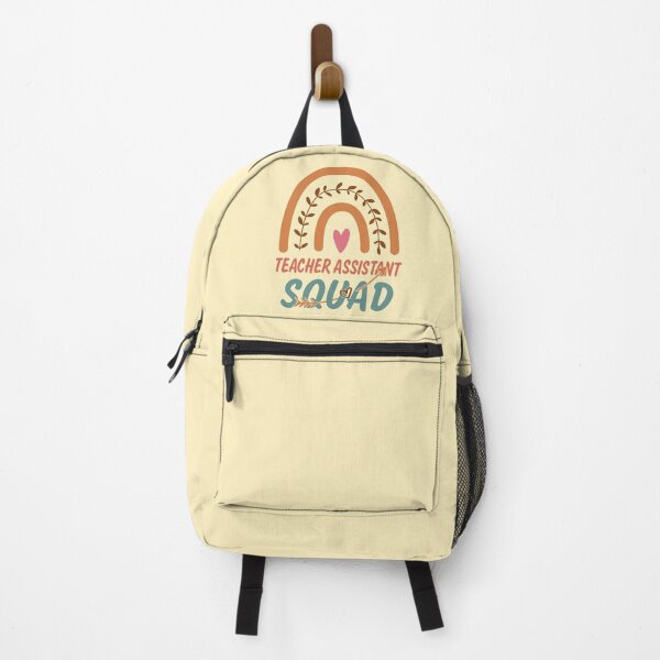 Item preview, Teacher Assistant Squad Rainbow Quote Gift Idea For Men and Womens - Funny Teacher Assistant designed and sold by Mmmm3344.