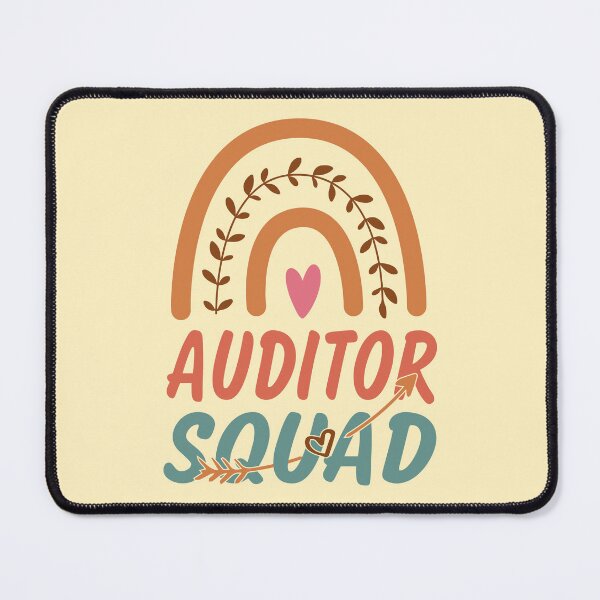 Item preview, Auditor Squad Rainbow Quote Gift Idea For Men and Womens - Funny Auditor designed and sold by Mmmm3344.
