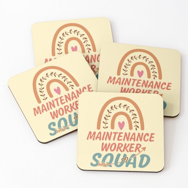 Item preview, Maintenance Worker Squad Rainbow Quote Gift Idea For Men and Womens - Funny Maintenance Worker designed and sold by Mmmm3344.