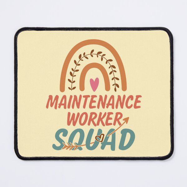 Item preview, Maintenance Worker Squad Rainbow Quote Gift Idea For Men and Womens - Funny Maintenance Worker designed and sold by Mmmm3344.