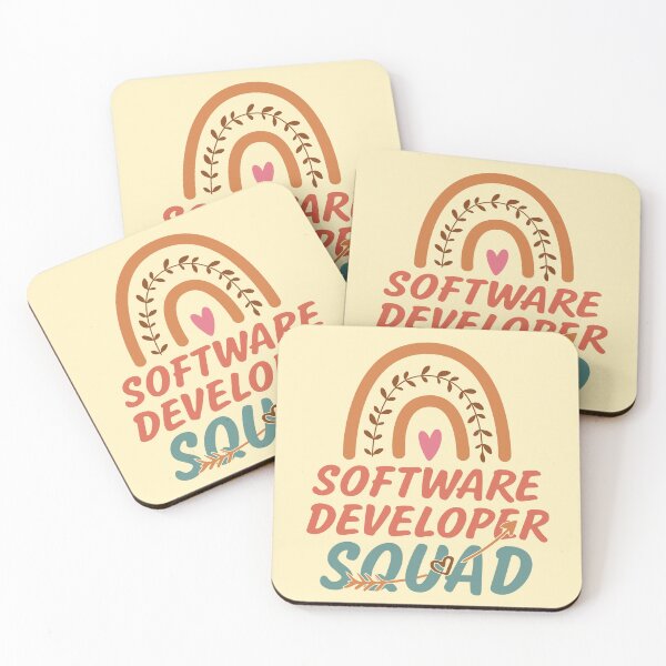 Item preview, Software Developer Squad Rainbow Quote Gift Idea For Men and Womens - Funny Software Developer designed and sold by Mmmm3344.