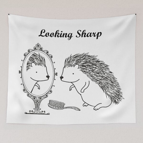 Item preview, Looking Sharp Hedgehog designed and sold by minstore.