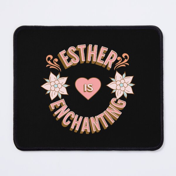 Item preview, Esther is Enchanting - First Names - Birthday Gifts - Alliteration Fans designed and sold by epicthoughts.