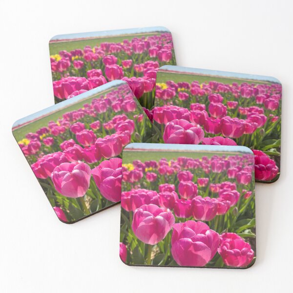 Item preview, Bright Pink Tulips in Sunshine designed and sold by ExploreOutdoors.