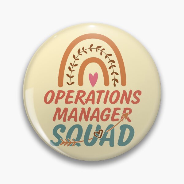 Item preview, Operations Manager Squad Rainbow Quote Gift Idea For Men and Womens - Funny Operations Manager designed and sold by Mmmm3344.