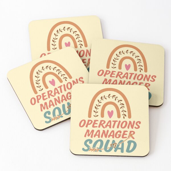 Item preview, Operations Manager Squad Rainbow Quote Gift Idea For Men and Womens - Funny Operations Manager designed and sold by Mmmm3344.