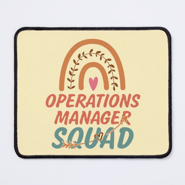 Item preview, Operations Manager Squad Rainbow Quote Gift Idea For Men and Womens - Funny Operations Manager designed and sold by Mmmm3344.