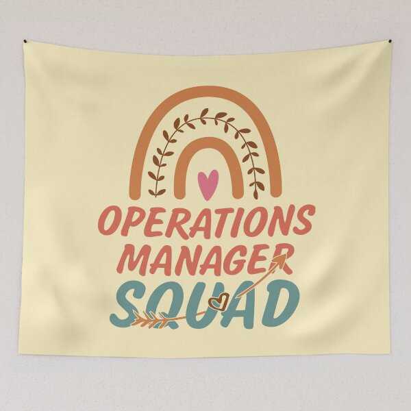 Item preview, Operations Manager Squad Rainbow Quote Gift Idea For Men and Womens - Funny Operations Manager designed and sold by Mmmm3344.