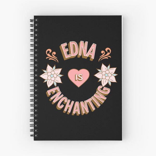 Item preview, Edna is Enchanting - First Names - Birthday Gifts - Alliteration Fans designed and sold by epicthoughts.