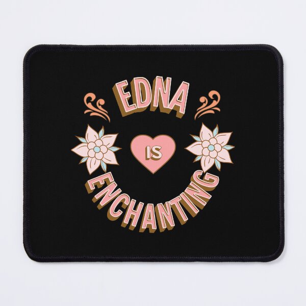 Item preview, Edna is Enchanting - First Names - Birthday Gifts - Alliteration Fans designed and sold by epicthoughts.