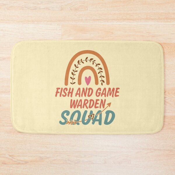 Item preview, Fish And Game Warden Squad Rainbow Quote Gift Idea For Men and Womens - Funny Fish And Game Warden designed and sold by Mmmm3344.
