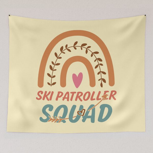 Item preview, Ski Patroller Squad Rainbow Quote Gift Idea For Men and Womens - Funny Ski Patroller designed and sold by Mmmm3344.