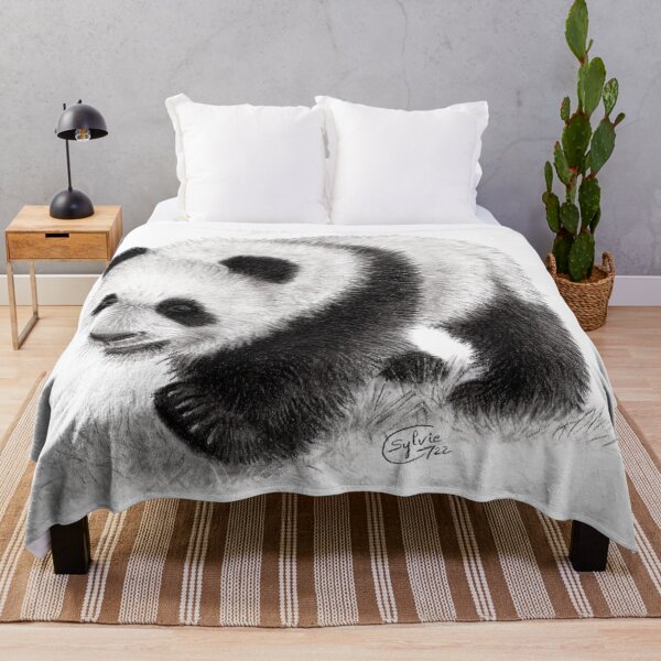 Item preview, Young panda walking, side view designed and sold by SylvieG18.