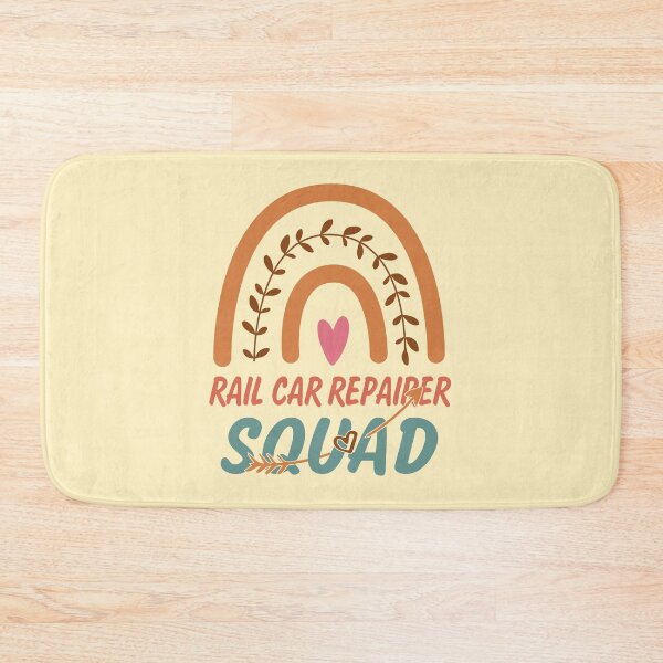 Item preview, Rail Car Repairer Squad Rainbow Quote Gift Idea For Men and Womens - Funny Rail Car Repairer designed and sold by Mmmm3344.