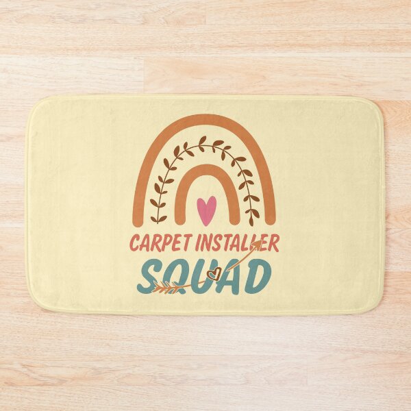 Item preview, Carpet Installer Squad Rainbow Quote Gift Idea For Men and Womens - Funny Carpet Installer designed and sold by Mmmm3344.