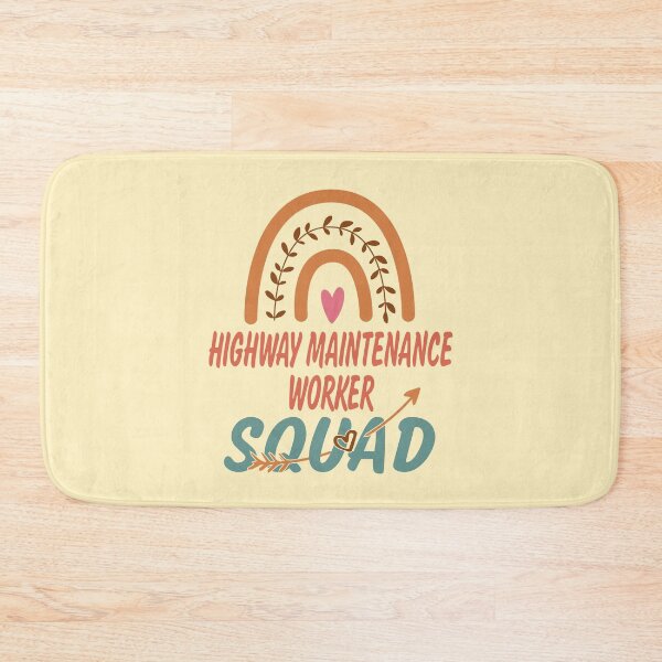 Item preview, Highway Maintenance Worker Squad Rainbow Quote Gift Idea For Men and Womens - Funny Highway Maintenance Worker designed and sold by Mmmm3344.