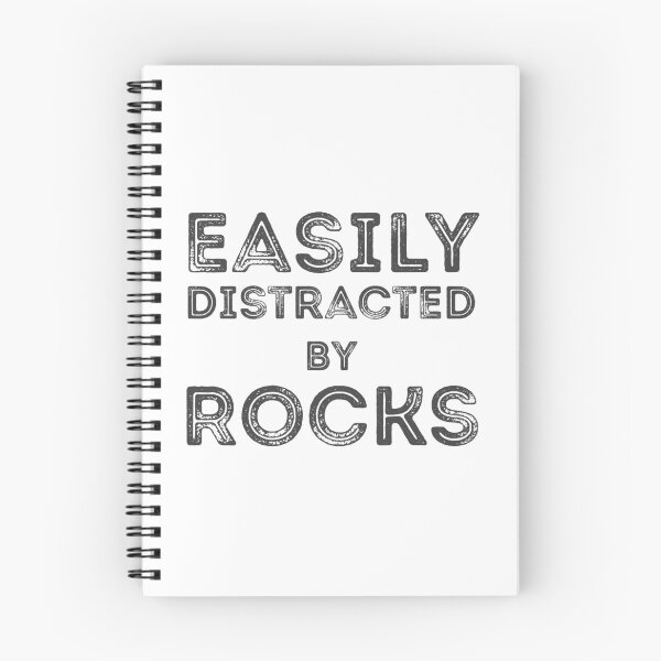 Item preview, Easily Distracted By Rocks - funny geologist gift  designed and sold by EliteSayings.
